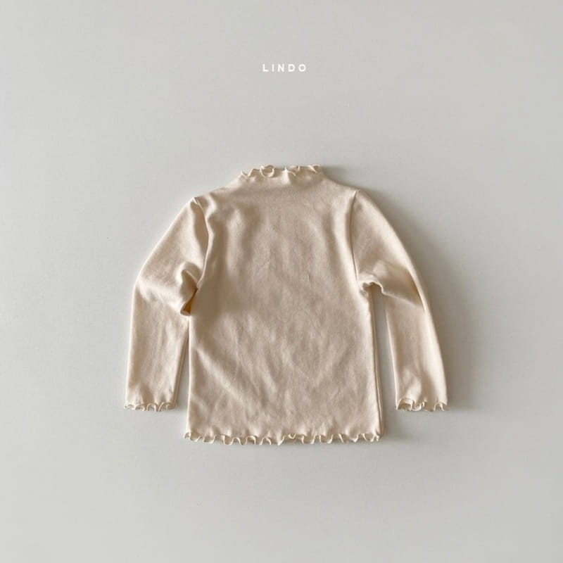 LINDO - Korean Children Fashion - #Kfashion4kids - Day Half Turtleneck Tee