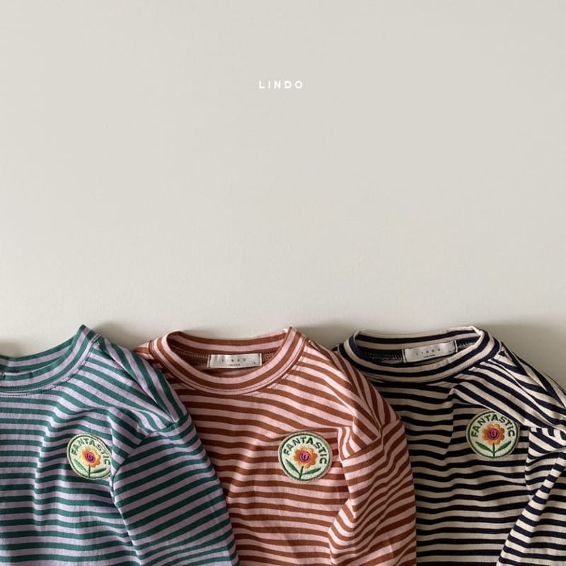 LINDO - Korean Children Fashion - #Kfashion4kids - Chichi Stripe Tee