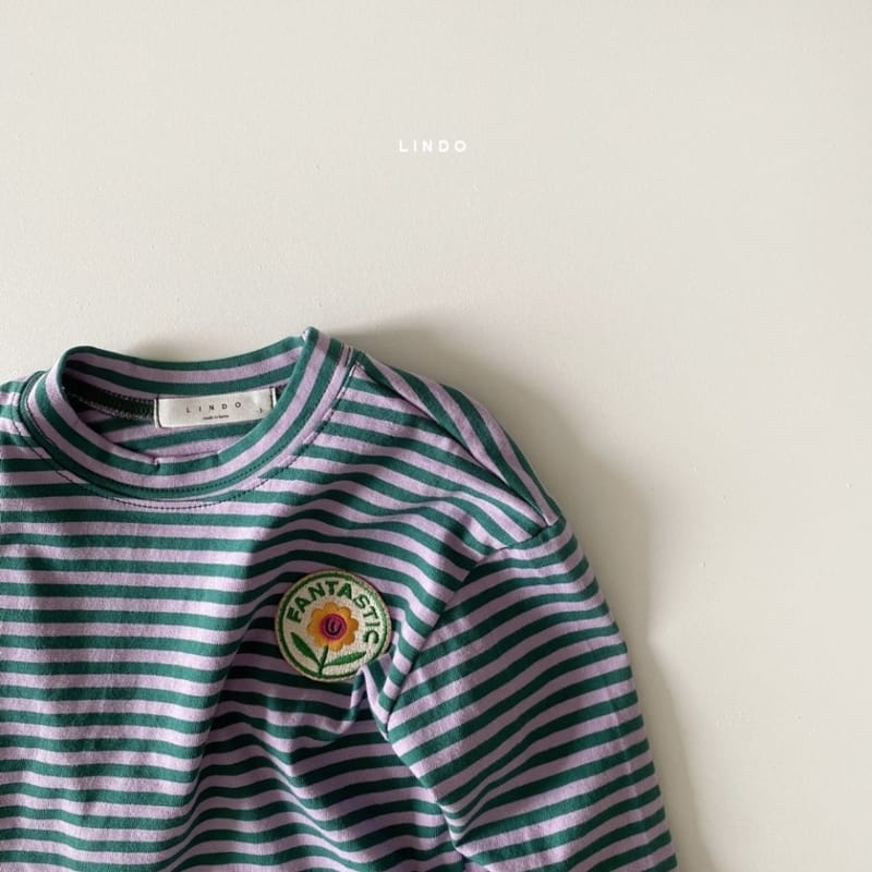 LINDO - Korean Children Fashion - #Kfashion4kids - Chichi Stripe Tee - 10