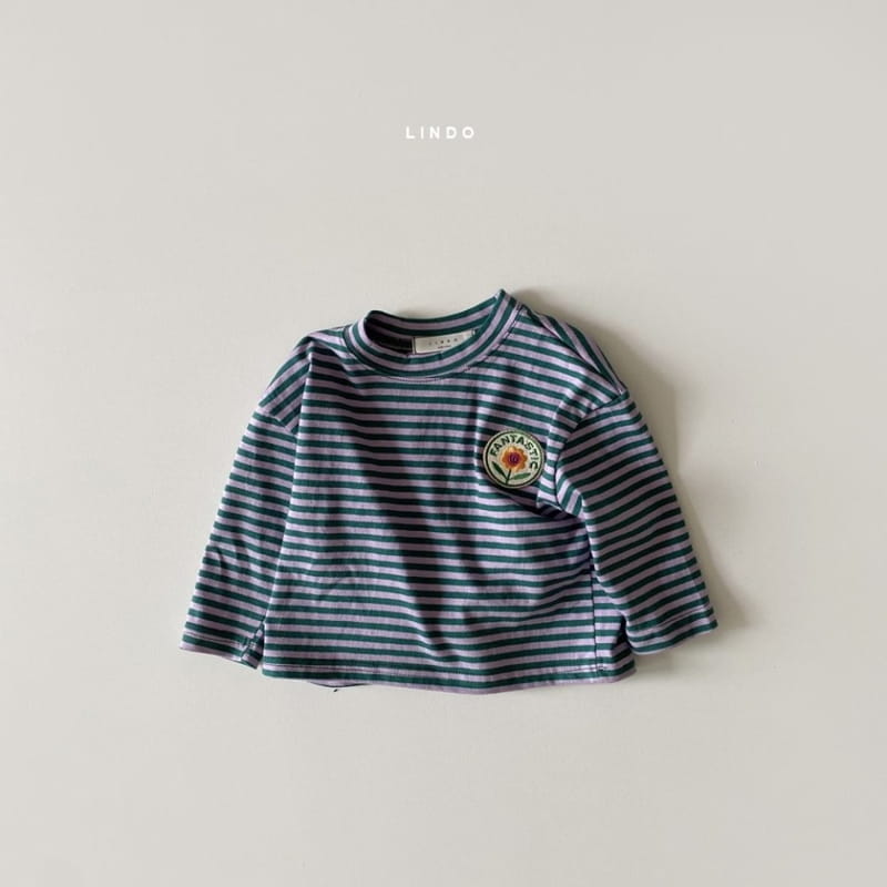 LINDO - Korean Children Fashion - #Kfashion4kids - Chichi Stripe Tee - 4
