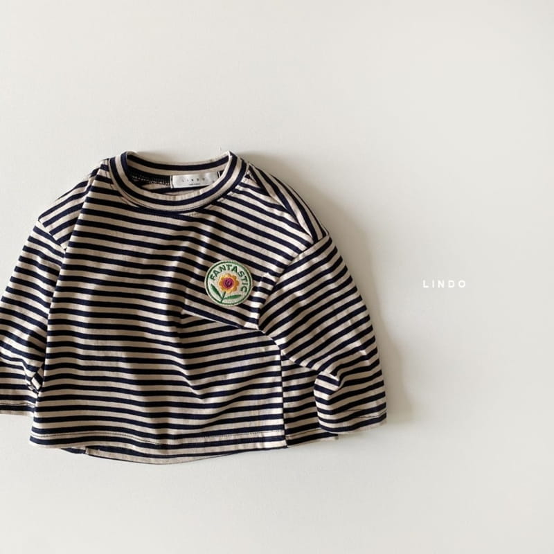 LINDO - Korean Children Fashion - #Kfashion4kids - Chichi Stripe Tee - 5