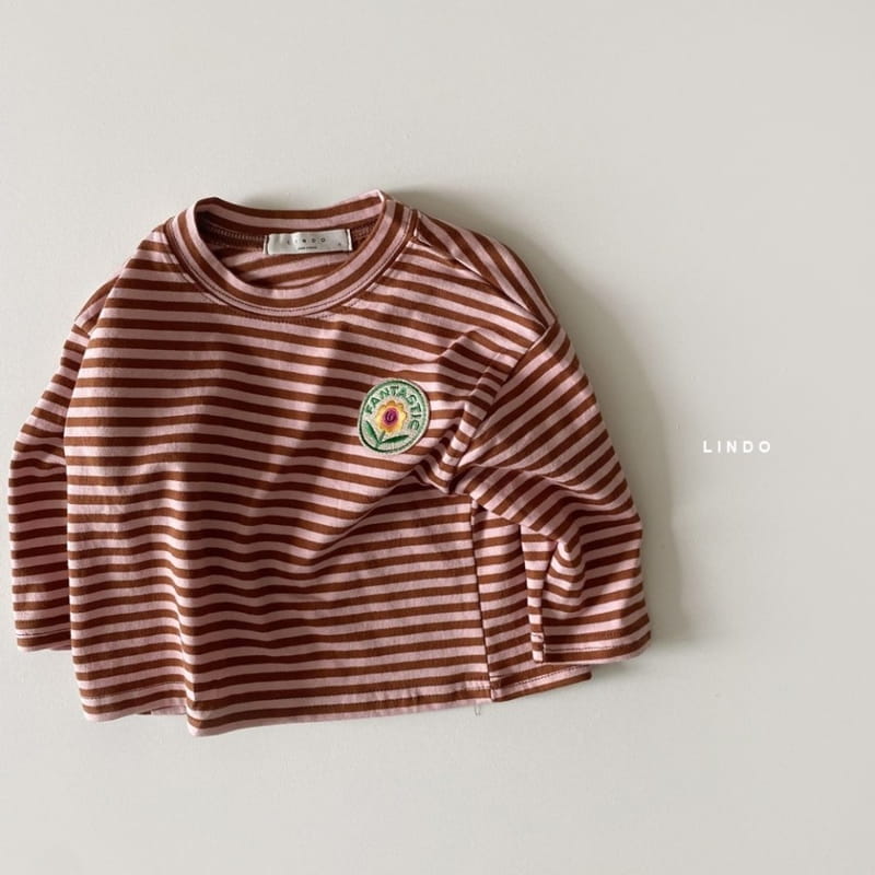 LINDO - Korean Children Fashion - #Kfashion4kids - Chichi Stripe Tee - 6