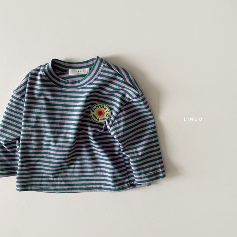 LINDO - Korean Children Fashion - #Kfashion4kids - Chichi Stripe Tee - 7