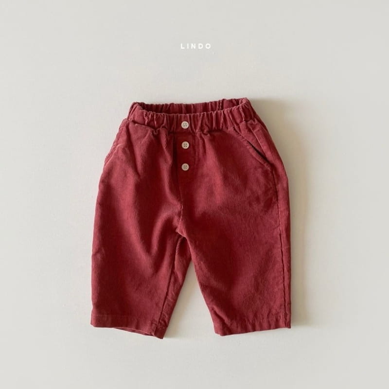 LINDO - Korean Children Fashion - #Kfashion4kids - Corduroy Pants - 2