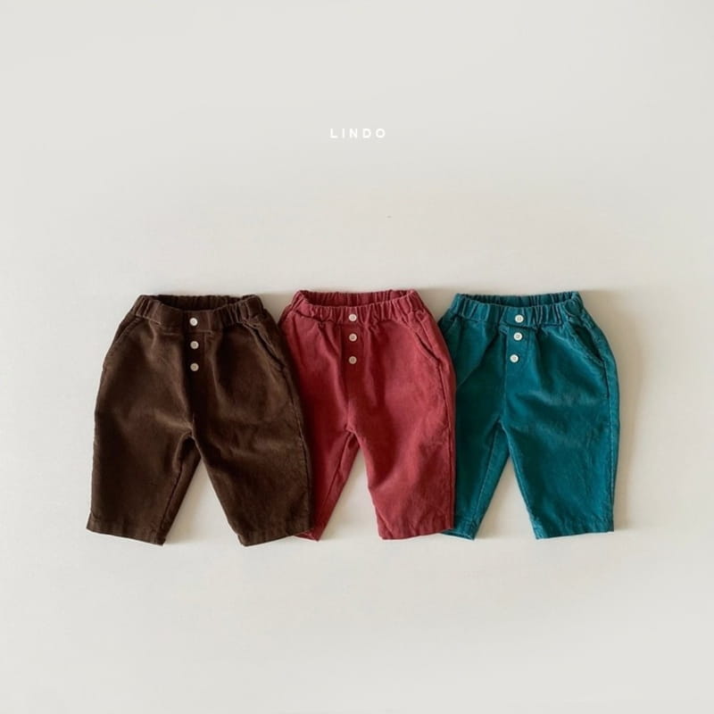 LINDO - Korean Children Fashion - #Kfashion4kids - Corduroy Pants - 4