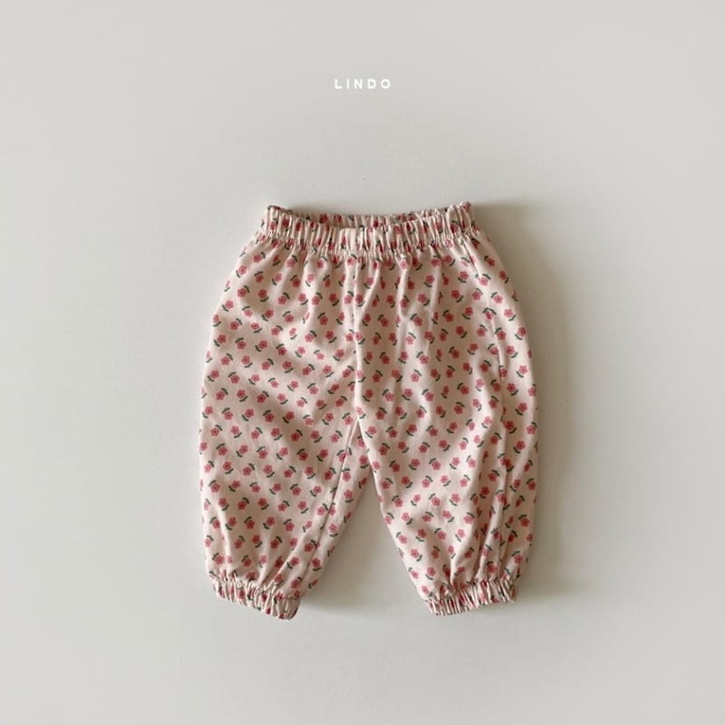LINDO - Korean Children Fashion - #Kfashion4kids - Lovely Flower Slacks