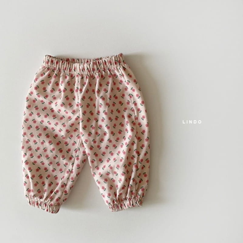 LINDO - Korean Children Fashion - #Kfashion4kids - Lovely Flower Slacks - 11