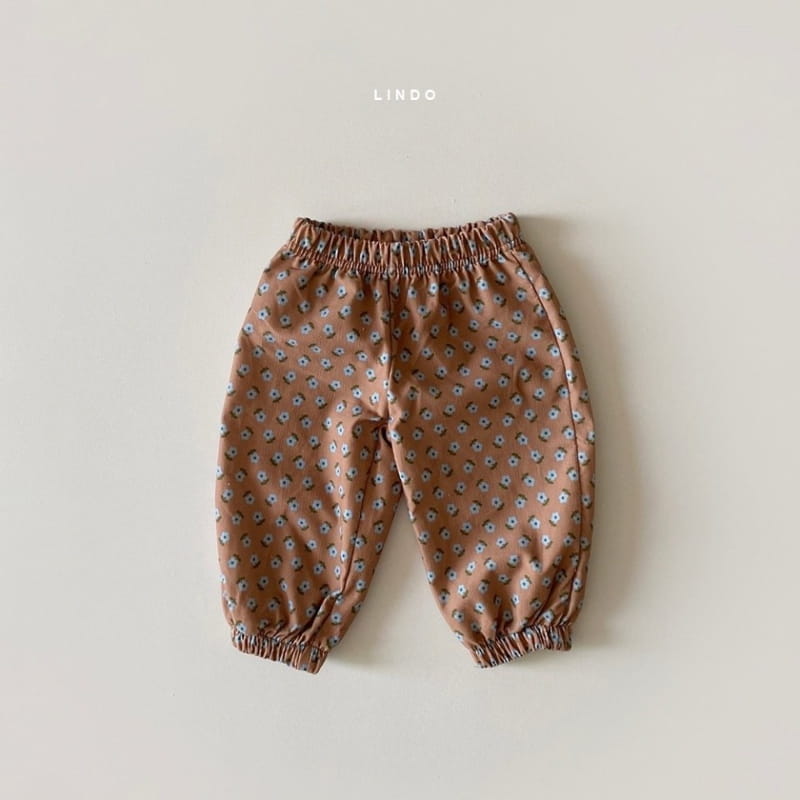 LINDO - Korean Children Fashion - #Kfashion4kids - Lovely Flower Slacks - 2