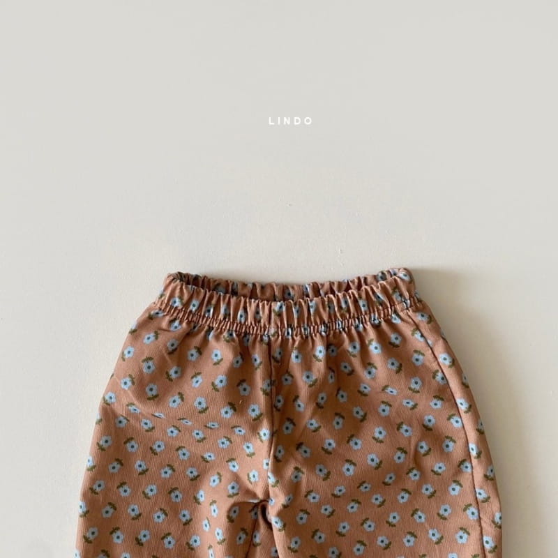LINDO - Korean Children Fashion - #Kfashion4kids - Lovely Flower Slacks - 7