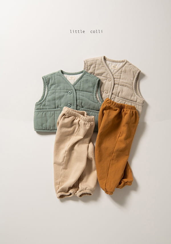 LITTLE COLLI - Korean Children Fashion - #Kfashion4kids - Bebe Basic Vest