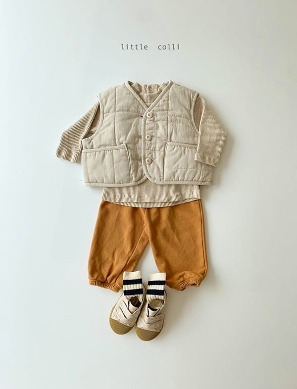 LITTLE COLLI - Korean Children Fashion - #Kfashion4kids - Bebe Basic Vest - 6