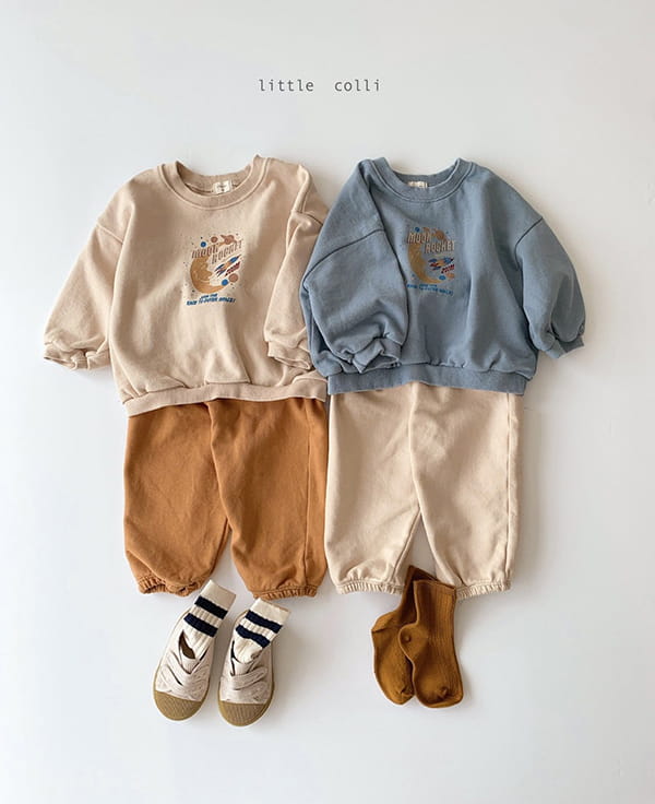 LITTLE COLLI - Korean Children Fashion - #Kfashion4kids - Bebe Rocket Sweatshirt - 3