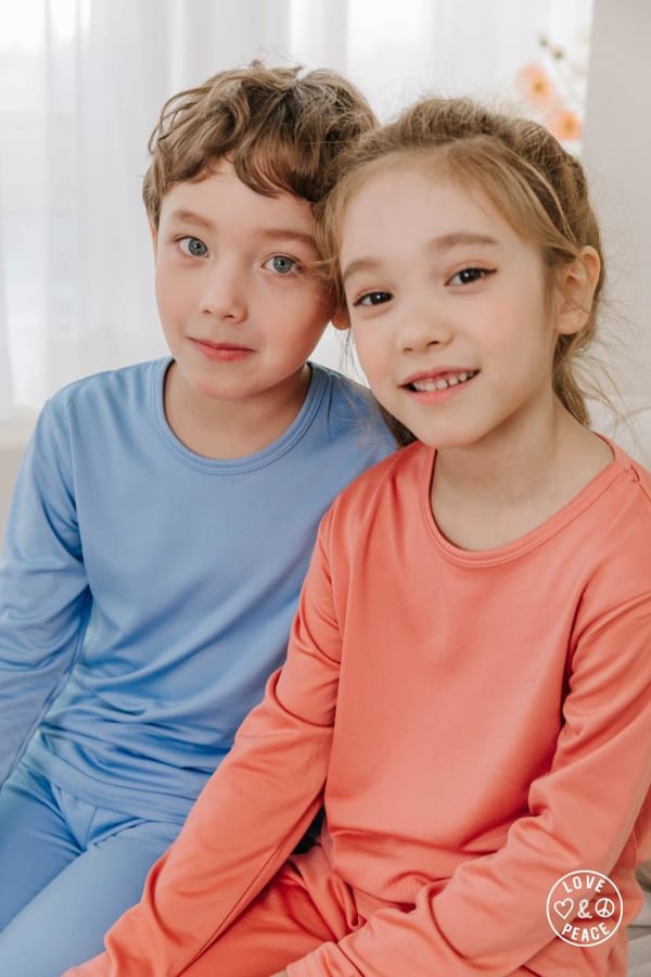 LOVE AND PEACE - Korean Children Fashion - #Kfashion4kids - Heat Warm Easywear - 4