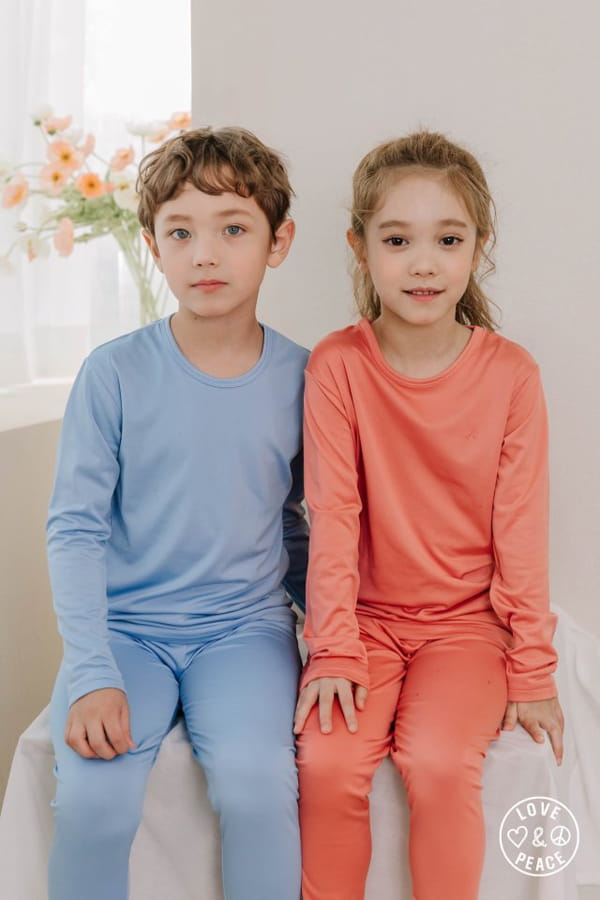 LOVE AND PEACE - Korean Children Fashion - #Kfashion4kids - Heat Warm Easywear - 5