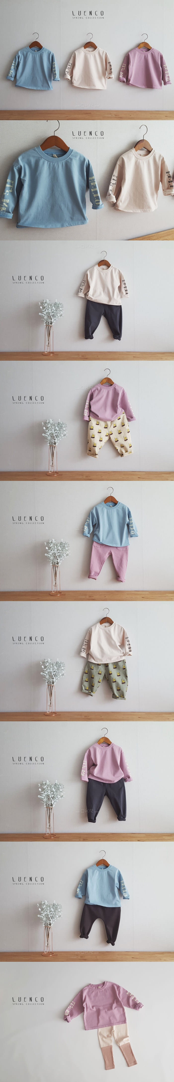 LUENCO - Korean Children Fashion - #Kfashion4kids - Style English Tee