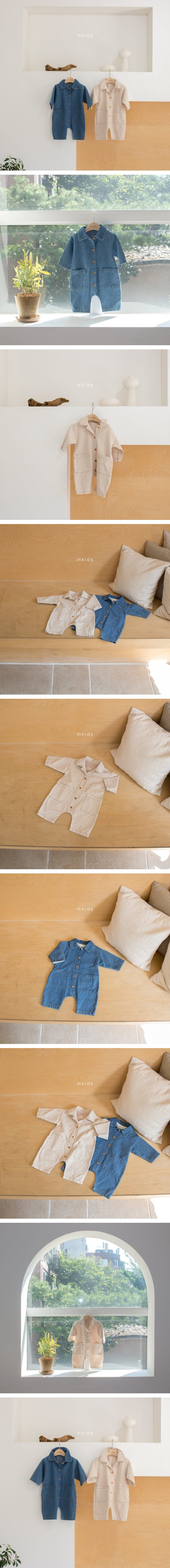 M KIDS - Korean Children Fashion - #Kfashion4kids - Cowboy Bodysuit