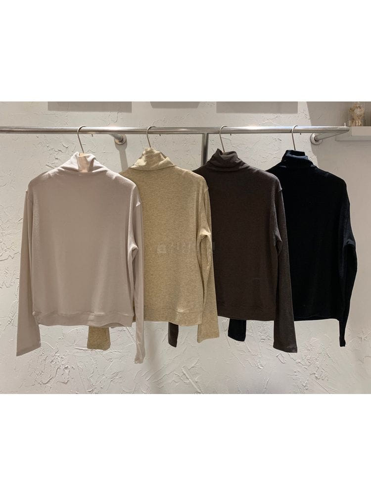 MERRY J - Korean Children Fashion - #Kfashion4kids - Soft Turtleneck 