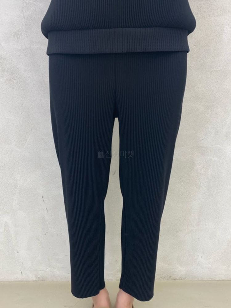 MERRY J - Korean Children Fashion - #Kfashion4kids - Pleats Semi Baggy Pants - 3