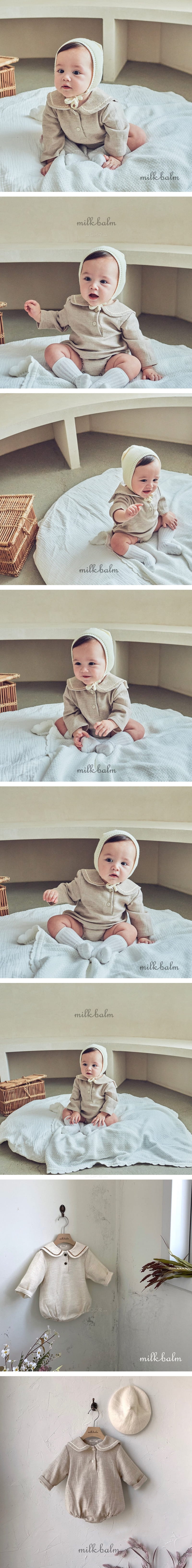 MILK BALM - Korean Children Fashion - #Kfashion4kids - Sailor Bodysuit