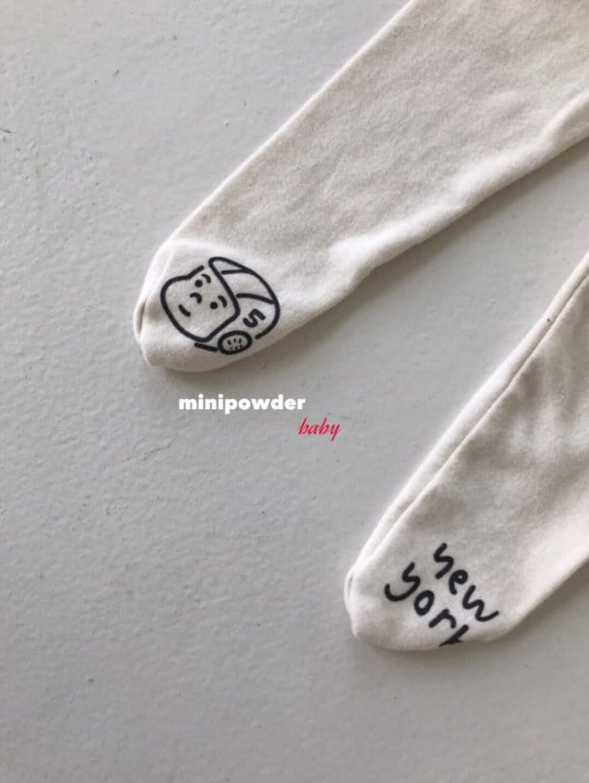 MINI POWDER - Korean Children Fashion - #Kfashion4kids - New York Foot Leggings - 12