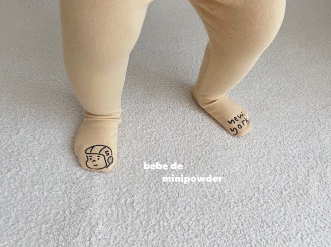 MINI POWDER - Korean Children Fashion - #Kfashion4kids - New York Foot Leggings - 6