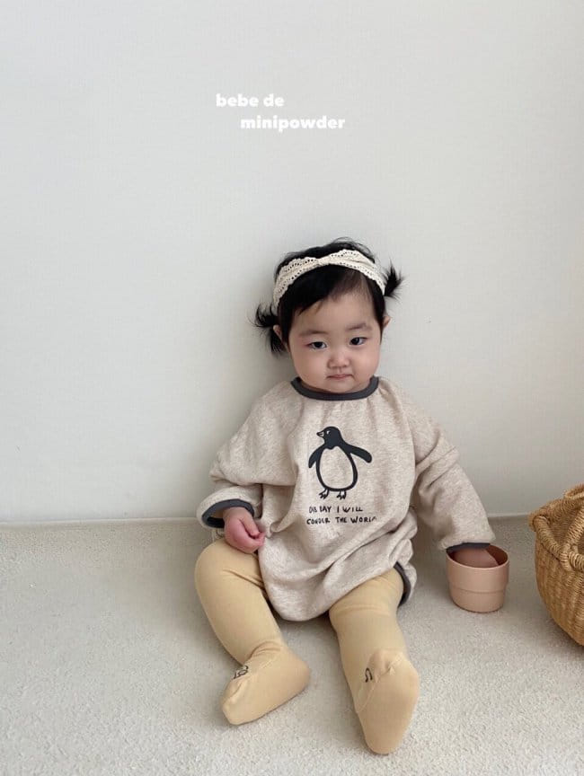 MINI POWDER - Korean Children Fashion - #Kfashion4kids - Penguin Bodysuit - 8