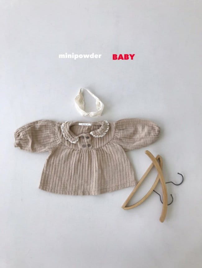 MINI POWDER - Korean Children Fashion - #Kfashion4kids - Callor Lace Blouse - 2