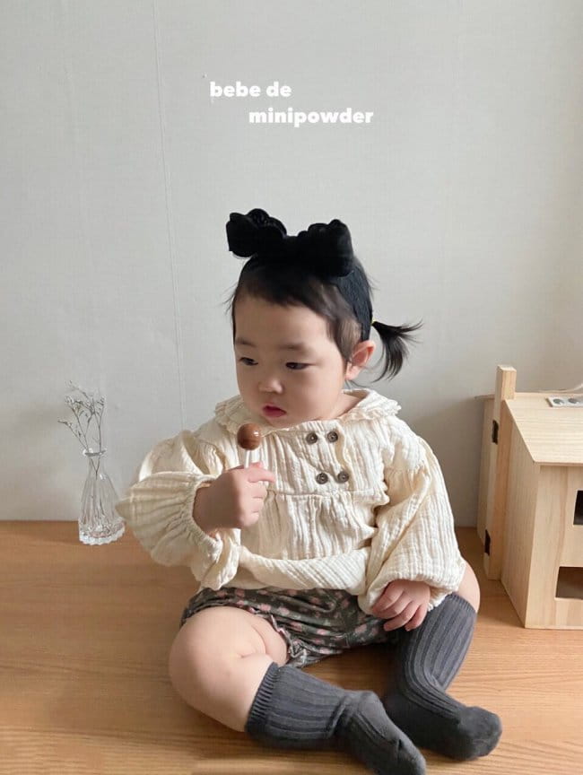 MINI POWDER - Korean Children Fashion - #Kfashion4kids - Callor Lace Blouse - 3