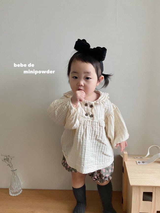 MINI POWDER - Korean Children Fashion - #Kfashion4kids - Callor Lace Blouse - 6