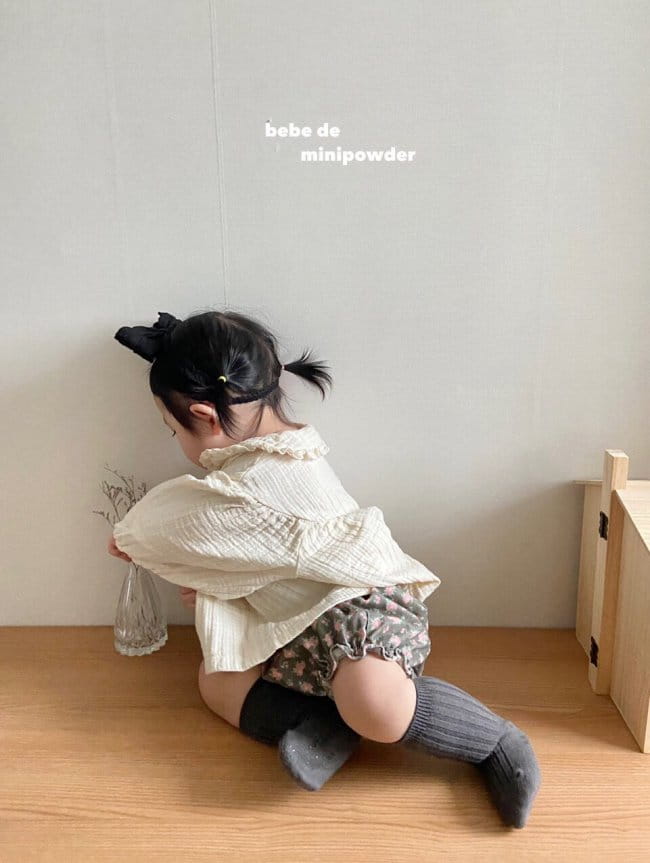 MINI POWDER - Korean Children Fashion - #Kfashion4kids - Callor Lace Blouse - 8
