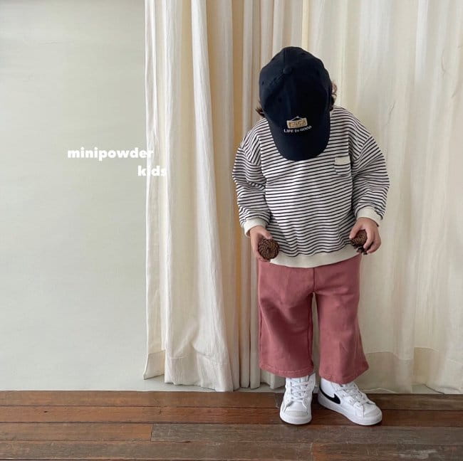 MINI POWDER - Korean Children Fashion - #Kfashion4kids - Capri Straight Pants - 10