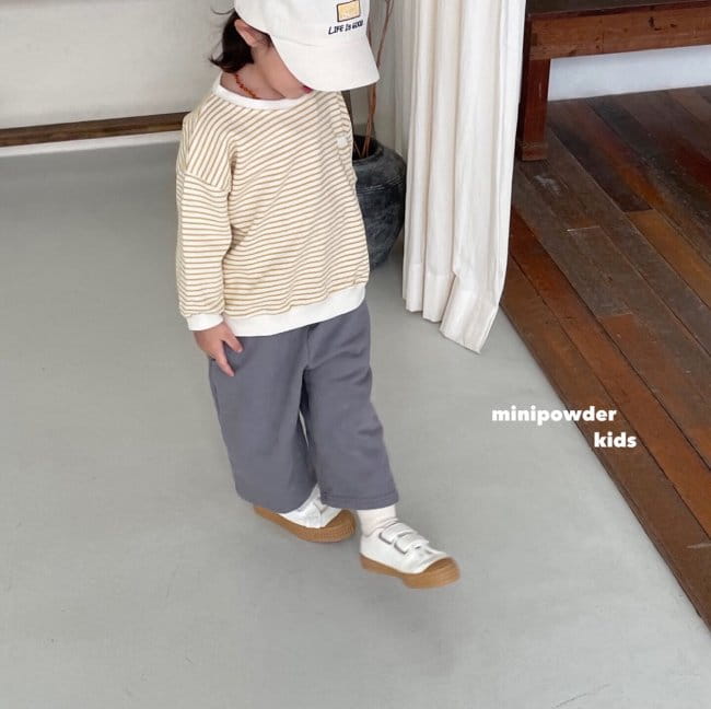 MINI POWDER - Korean Children Fashion - #Kfashion4kids - Capri Straight Pants - 4
