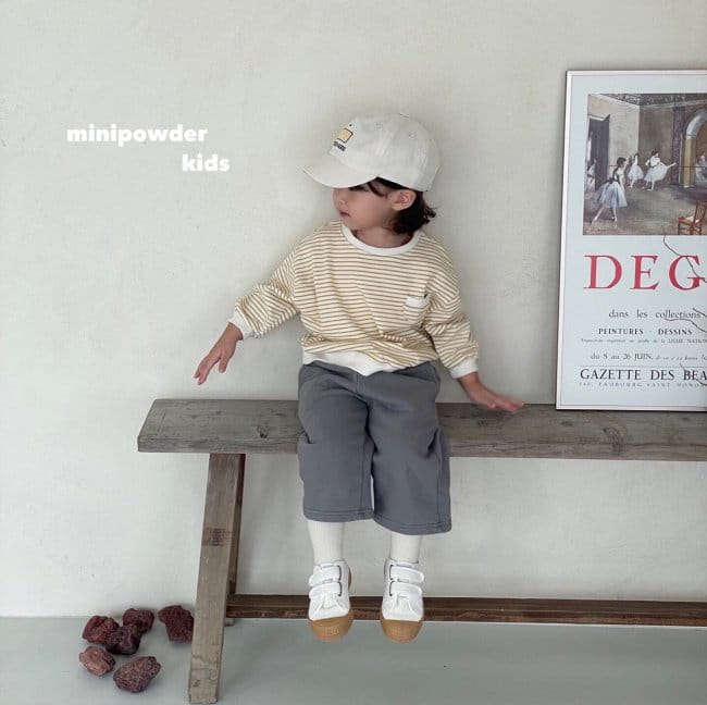 MINI POWDER - Korean Children Fashion - #Kfashion4kids - Capri Straight Pants - 6