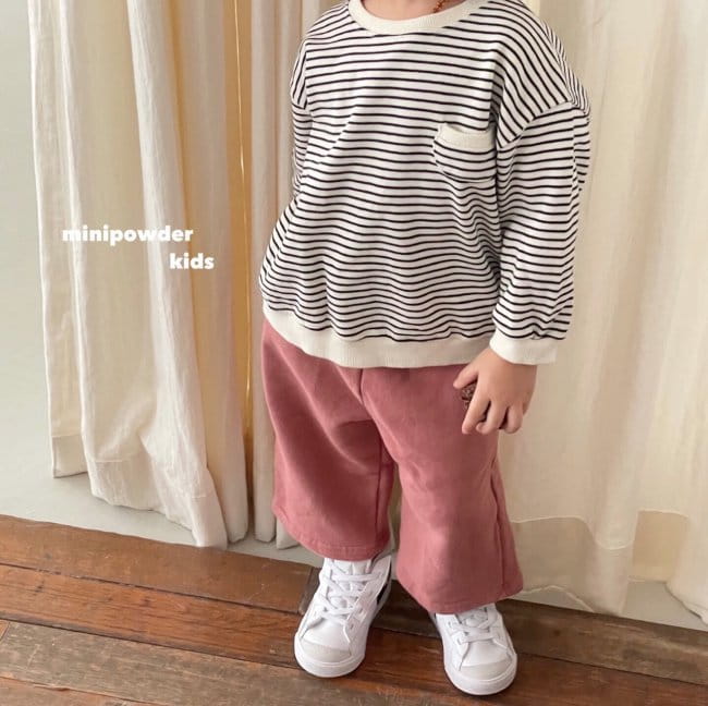 MINI POWDER - Korean Children Fashion - #Kfashion4kids - Capri Straight Pants - 8