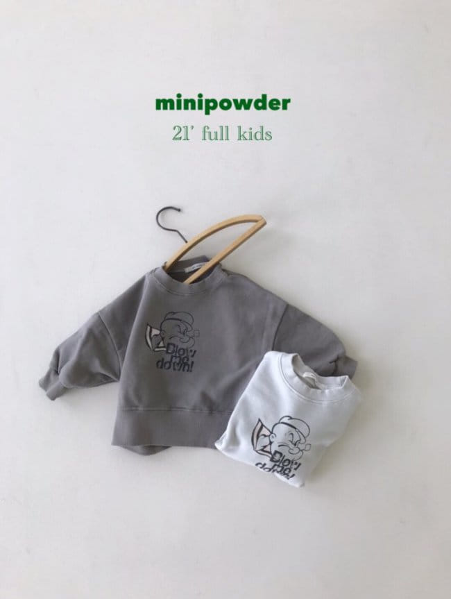 MINI POWDER - Korean Children Fashion - #Kfashion4kids - Poppai Sweatshirt