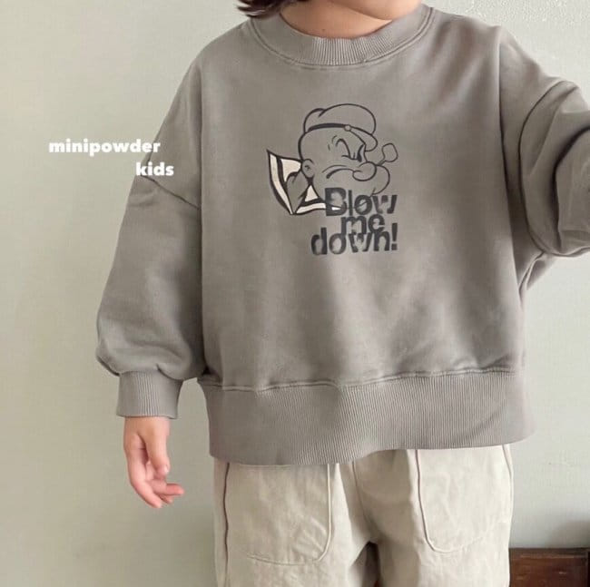MINI POWDER - Korean Children Fashion - #Kfashion4kids - Poppai Sweatshirt - 11