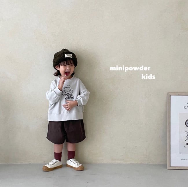 MINI POWDER - Korean Children Fashion - #Kfashion4kids - Poppai Sweatshirt - 5