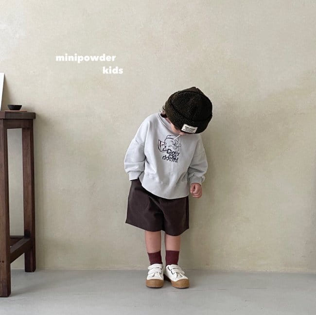 MINI POWDER - Korean Children Fashion - #Kfashion4kids - Poppai Sweatshirt - 8