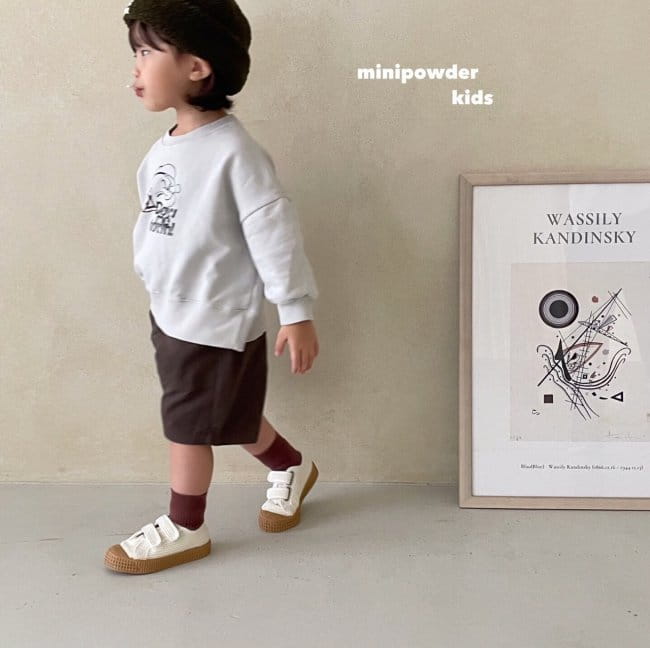 MINI POWDER - Korean Children Fashion - #Kfashion4kids - Poppai Sweatshirt - 9
