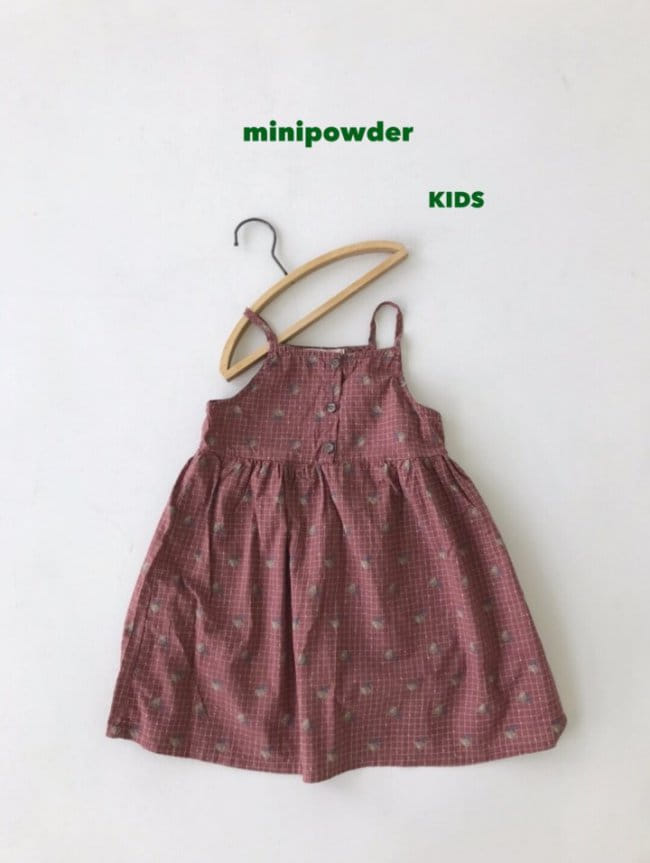 MINI POWDER - Korean Children Fashion - #Kfashion4kids - Apron One-piece - 2