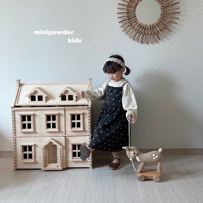 MINI POWDER - Korean Children Fashion - #Kfashion4kids - Apron One-piece - 3