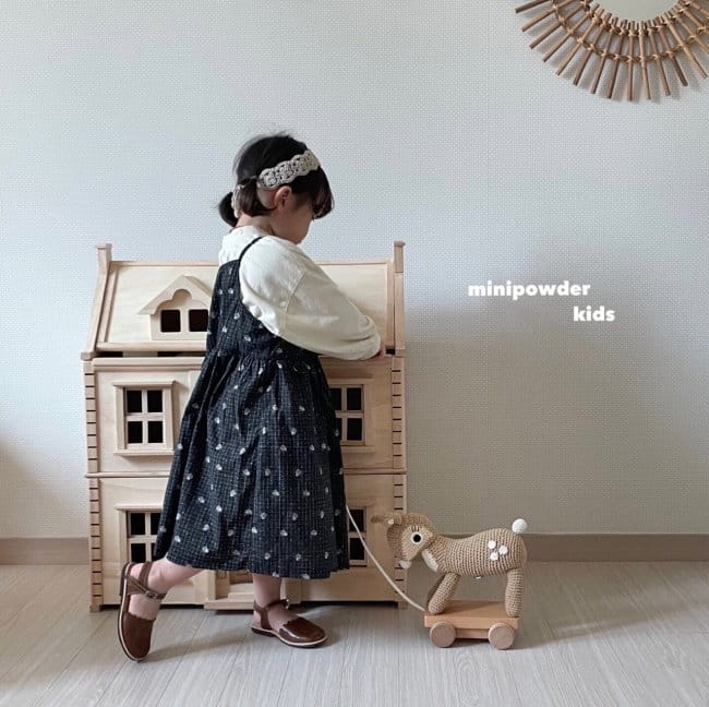 MINI POWDER - Korean Children Fashion - #Kfashion4kids - Apron One-piece - 4