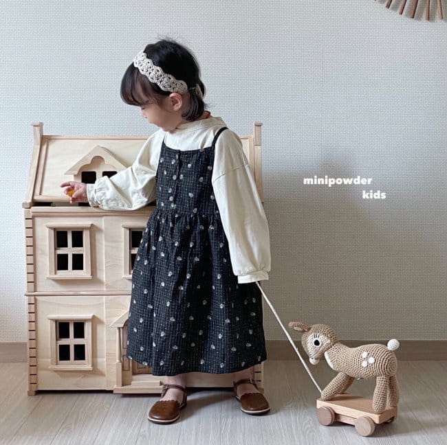 MINI POWDER - Korean Children Fashion - #Kfashion4kids - Apron One-piece - 5