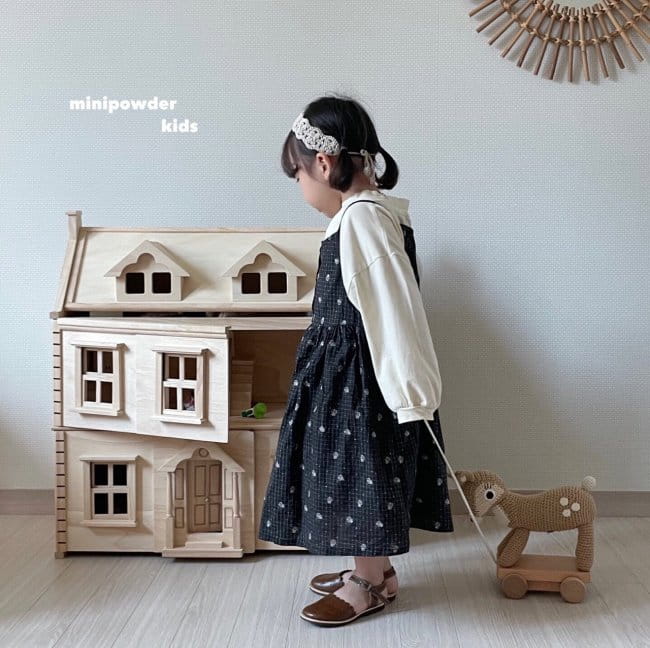MINI POWDER - Korean Children Fashion - #Kfashion4kids - Apron One-piece - 7