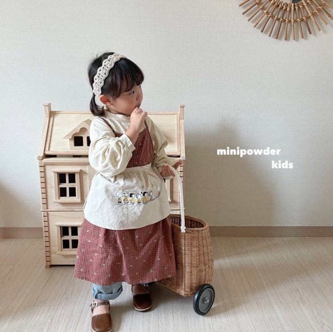 MINI POWDER - Korean Children Fashion - #Kfashion4kids - Snop Apron - 4