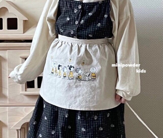 MINI POWDER - Korean Children Fashion - #Kfashion4kids - Snop Apron - 8