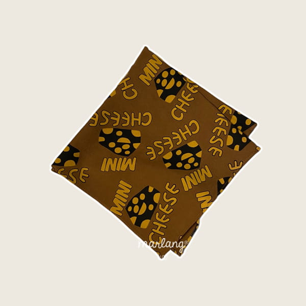 MINI PS MARKET - Korean Children Fashion - #Kfashion4kids - Cheese Scarf