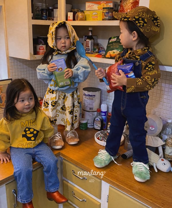 MINI PS MARKET - Korean Children Fashion - #Kfashion4kids - Cheese Scarf - 3