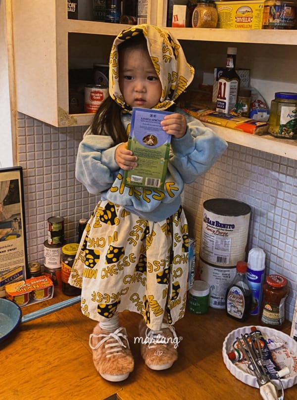 MINI PS MARKET - Korean Children Fashion - #Kfashion4kids - Cheese Scarf - 6