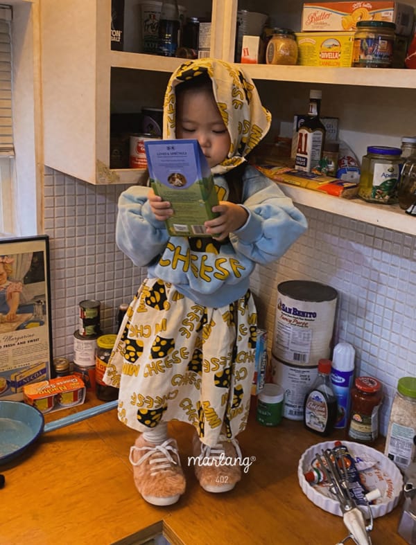 MINI PS MARKET - Korean Children Fashion - #Kfashion4kids - Cheese Scarf - 9